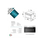 فرن كهربائي ماستر جاز بلت ان 90*60 سم-ايطالى